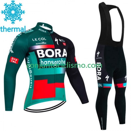 Conjunto Maillot + Culotte largo con tirantes Invierno Termico Bora Hansgrohe 2023
